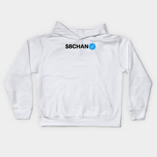 $8chan Funny Sarcastic Parody Blue Badge Verification Gift Kids Hoodie